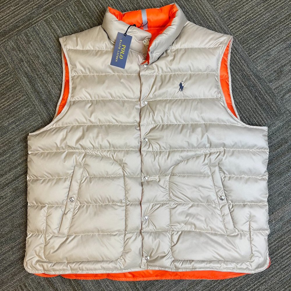 Men's Polo by Ralph Lauren Reversible Puffer Vest